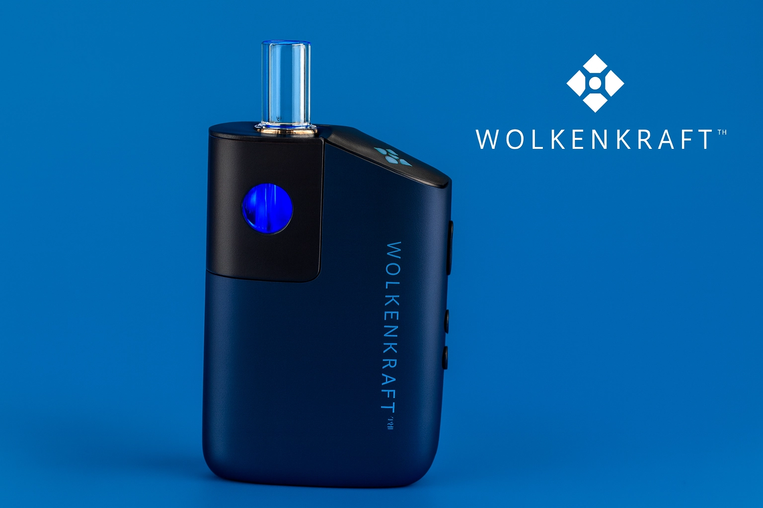 Blauer Hintergrund mit Wolkenkraft FX Mini in Nachtblau