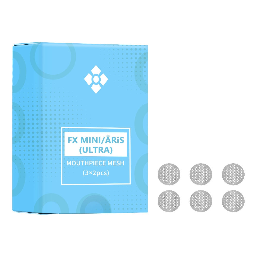 WOLKENKRAFT FX MINI (ULTRA) | ÄRiS (ULTRA) Mundstück-Siebe - 3 x 2 Stück-Box WOLKENKRAFT FX MINI (ULTRA) | ÄRiS (ULTRA) Mundstück-Siebe - 3 x 2 Stück-Box
