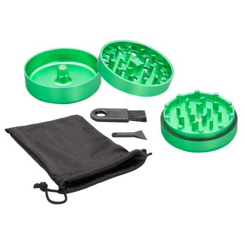 Cuboo Aluminium Ultra Grinder (3-tlg. - 62 mm) *Grün* Cuboo Aluminium Ultra Grinder (3-tlg. - 62 mm) *Grün*