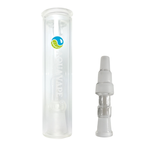 AquaVape³ Bubbler mit 10 auf 10,14,18 mm Adapter "lang" DaVinci IQ 2/ DaVinci MIQRO AquaVape³ Bubbler mit 10 auf 10,14,18 mm Adapter "lang" DaVinci IQ 2/ DaVinci MIQRO