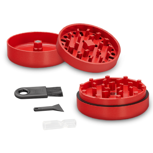 Cuboo Keramik Ultra Grinder (3-tlg. - 62 mm) *Rot* Cuboo Keramik Ultra Grinder (3-tlg. - 62 mm) *Rot*