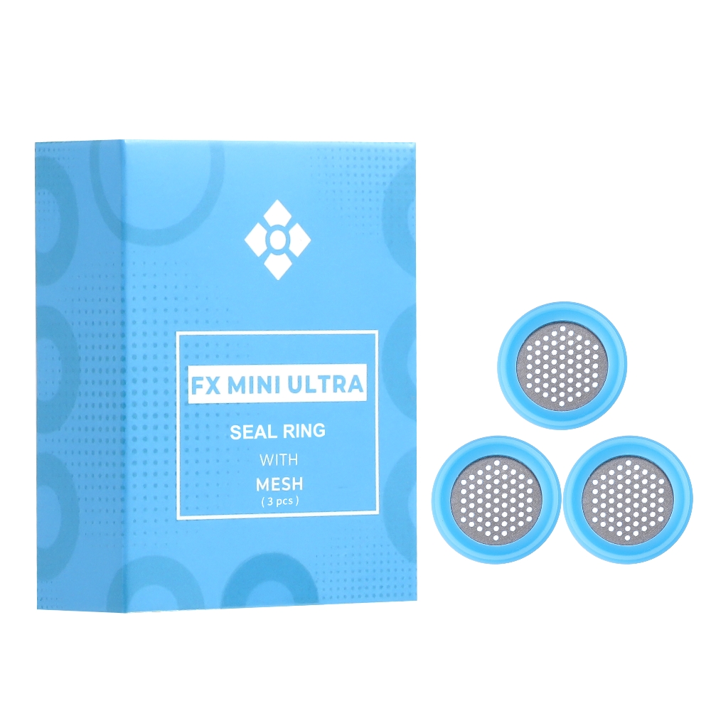 WOLKENKRAFT FX MINI ULTRA Dichtungsring mit Sieb - 3 Stück-Box WOLKENKRAFT FX MINI ULTRA Dichtungsring mit Sieb - 3 Stück-Box