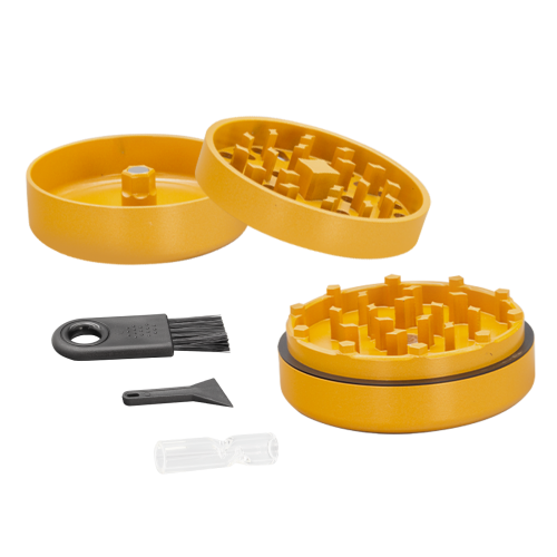 Cuboo Keramik Ultra Grinder (3-tlg. - 62 mm) *Gelb* Cuboo Keramik Ultra Grinder (3-tlg. - 62 mm) *Gelb*