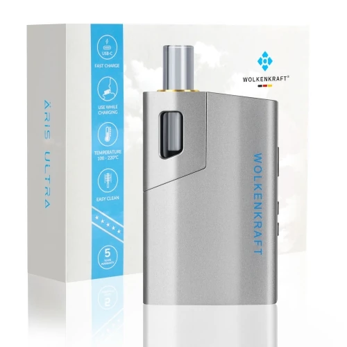 WOLKENKRAFT ÄRiS ULTRA Vaporizer *Gun Metal* WOLKENKRAFT ÄRiS ULTRA Vaporizer *Gun Metal*