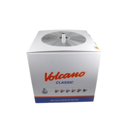 Volcano Classic Vaporizer Volcano Classic Vaporizer in seiner Verpackung mit Tragegriff
