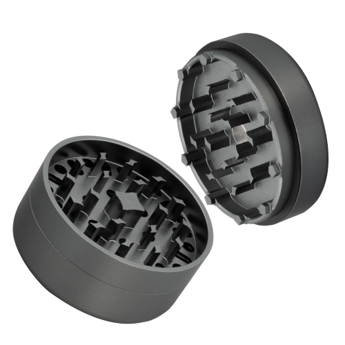 Cuboo Aluminium Ultra Grinder (3-tlg. - 62 mm) *Grau* Cuboo Aluminium Ultra Grinder (3-tlg. - 62 mm) *Grau*
