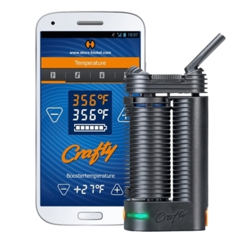 Crafty+ Vaporizer Komplett Set + Aquavape³ Bubbler & 14mm-Adapter Crafty+ Vaporizer Komplett Set + Aquavape³ Bubbler & 14mm-Adapter