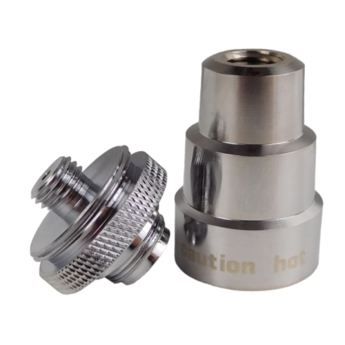 FlowerMate Mini  Water Filter Adapter stainless steel