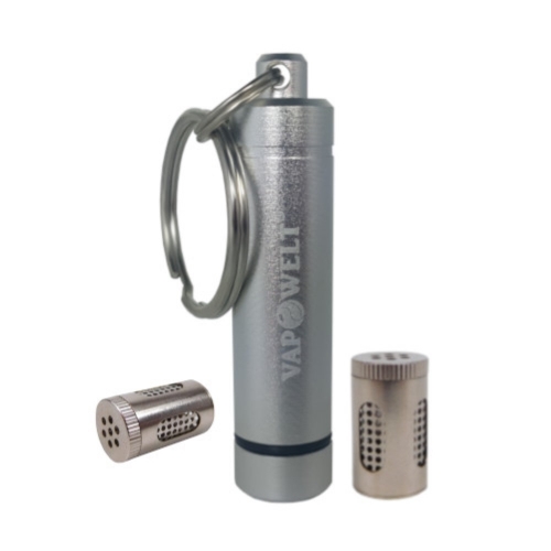 Focusvape Capsule Caddy/Steel Kapsel Container & Schlüsselanhänger *Silber* (ohne Kapseln) Focusvape Capsule Caddy/Steel Kapsel Container & Schlüsselanhänger *Silber* (ohne Kapseln)