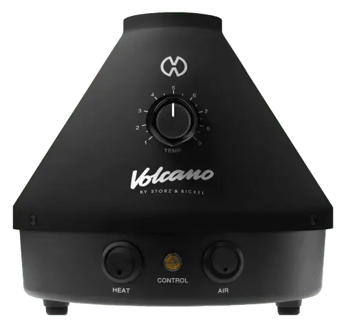 Volcano Classic *ONYX Edition* Volcano Classic ONYX Edition in der Forderansicht im ausgeschaltetem Zustand