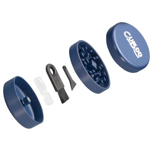 Cuboo Keramik Ultra Grinder (3-tlg. - 62 mm) *Blau* Cuboo Keramik Ultra Grinder (3-tlg. - 62 mm) *Blau*