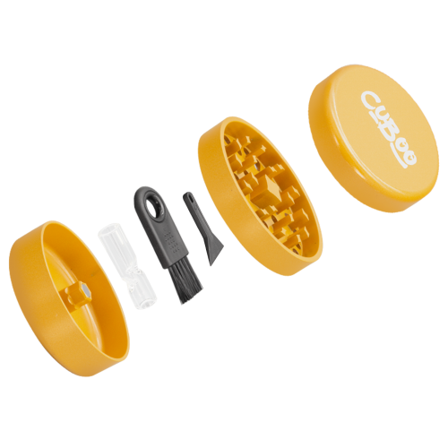 Cuboo Keramik Ultra Grinder (3-tlg. - 62 mm) *Gelb* Cuboo Keramik Ultra Grinder (3-tlg. - 62 mm) *Gelb*