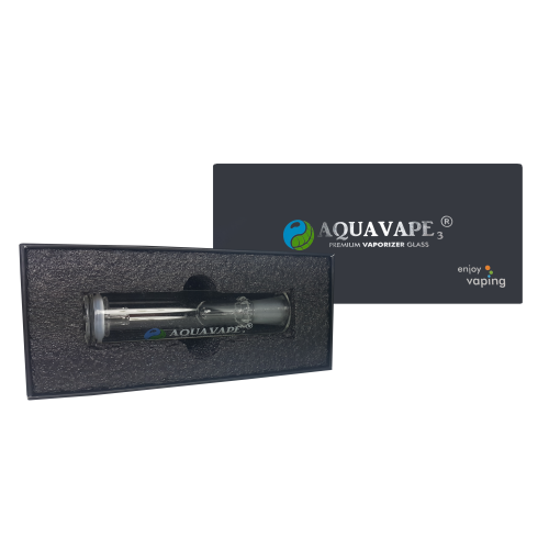AquaVape³ Water Filter + 14"/18" Adapter made of stainless steel for FlowerMate AURA