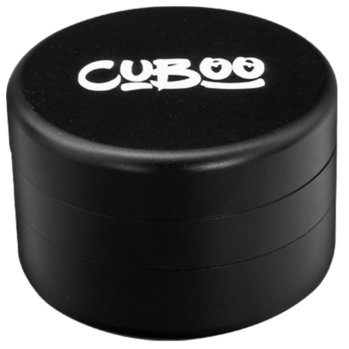 Cuboo Aluminium Ultra Grinder (3-tlg. - 62 mm) *Schwarz* Cuboo Aluminium Ultra Grinder (3-tlg. - 62 mm) *Schwarz*