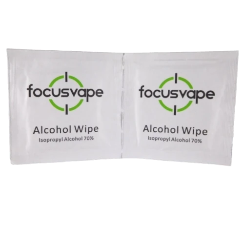 FocusVape Alkohol-Reinigungstücher Focusvape Alkohlreinigungstücher set immer 2 verpackungseinheiten zusammen