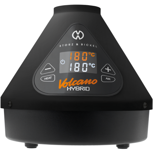 Storz & Bickel Volcano Hybrid Desktop-Vaporizer in Onyx-Schwarz mit digitalem Touchdisplay