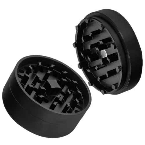 Cuboo Aluminium Ultra Grinder (3-tlg. - 62 mm) *Schwarz* Cuboo Aluminium Ultra Grinder (3-tlg. - 62 mm) *Schwarz*