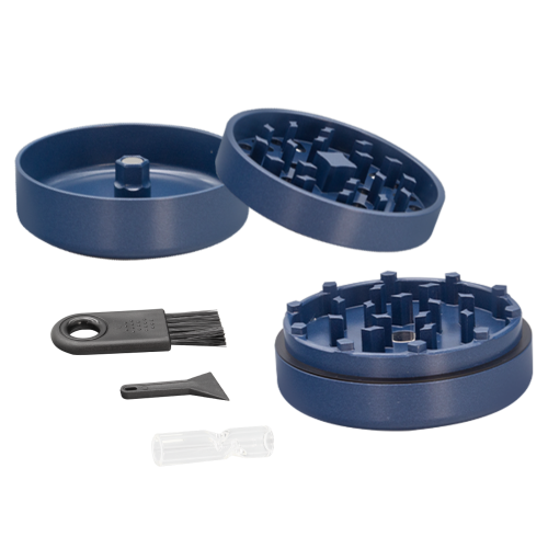 Cuboo Keramik Ultra Grinder (3-tlg. - 62 mm) *Blau* Cuboo Keramik Ultra Grinder (3-tlg. - 62 mm) *Blau*