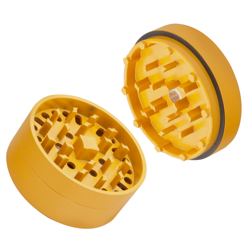 Cuboo Keramik Ultra Grinder (3-tlg. - 62 mm) *Gelb* Cuboo Keramik Ultra Grinder (3-tlg. - 62 mm) *Gelb*