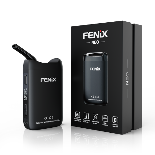 FENiX NEO FENiX NEO Vaporizer in Schwarz mit Display, belegt Platz 3 der besten Vaporizer.