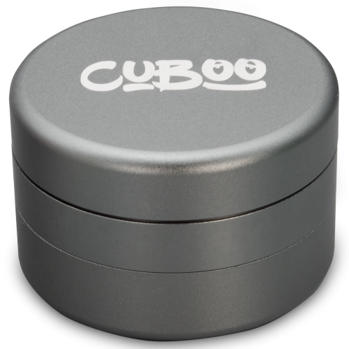 Cuboo Aluminium Ultra Grinder (3-tlg. - 62 mm) *Grau* Cuboo Aluminium Ultra Grinder (3-tlg. - 62 mm) *Grau*